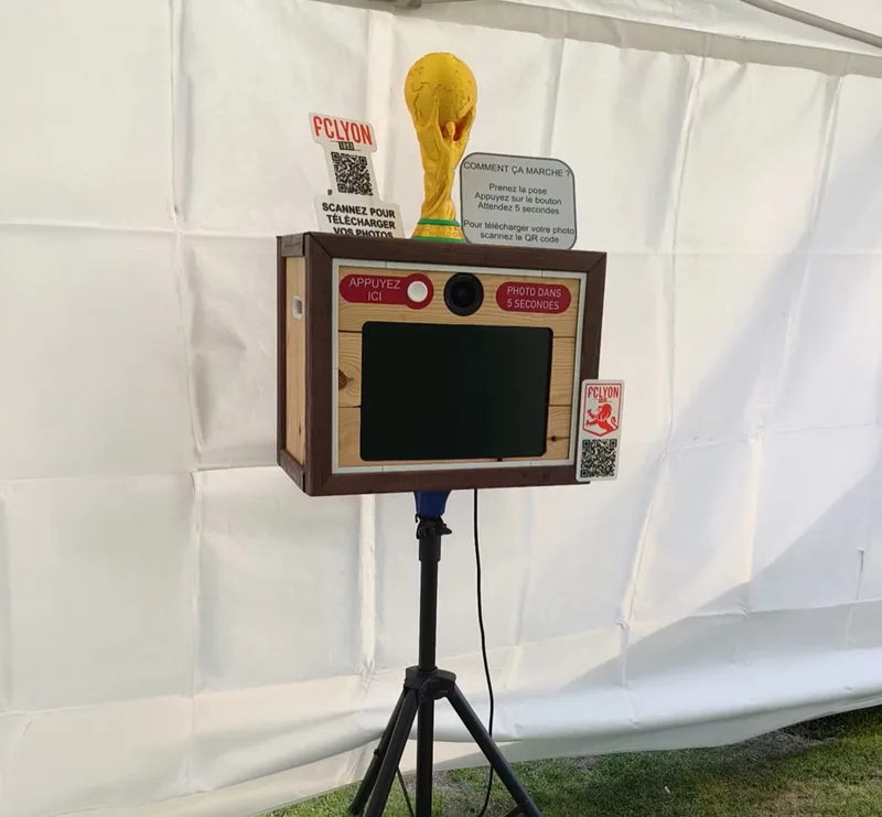 Photobooth JJLR lors d'un &eacute;v&eacute;nement &agrave; Lyon